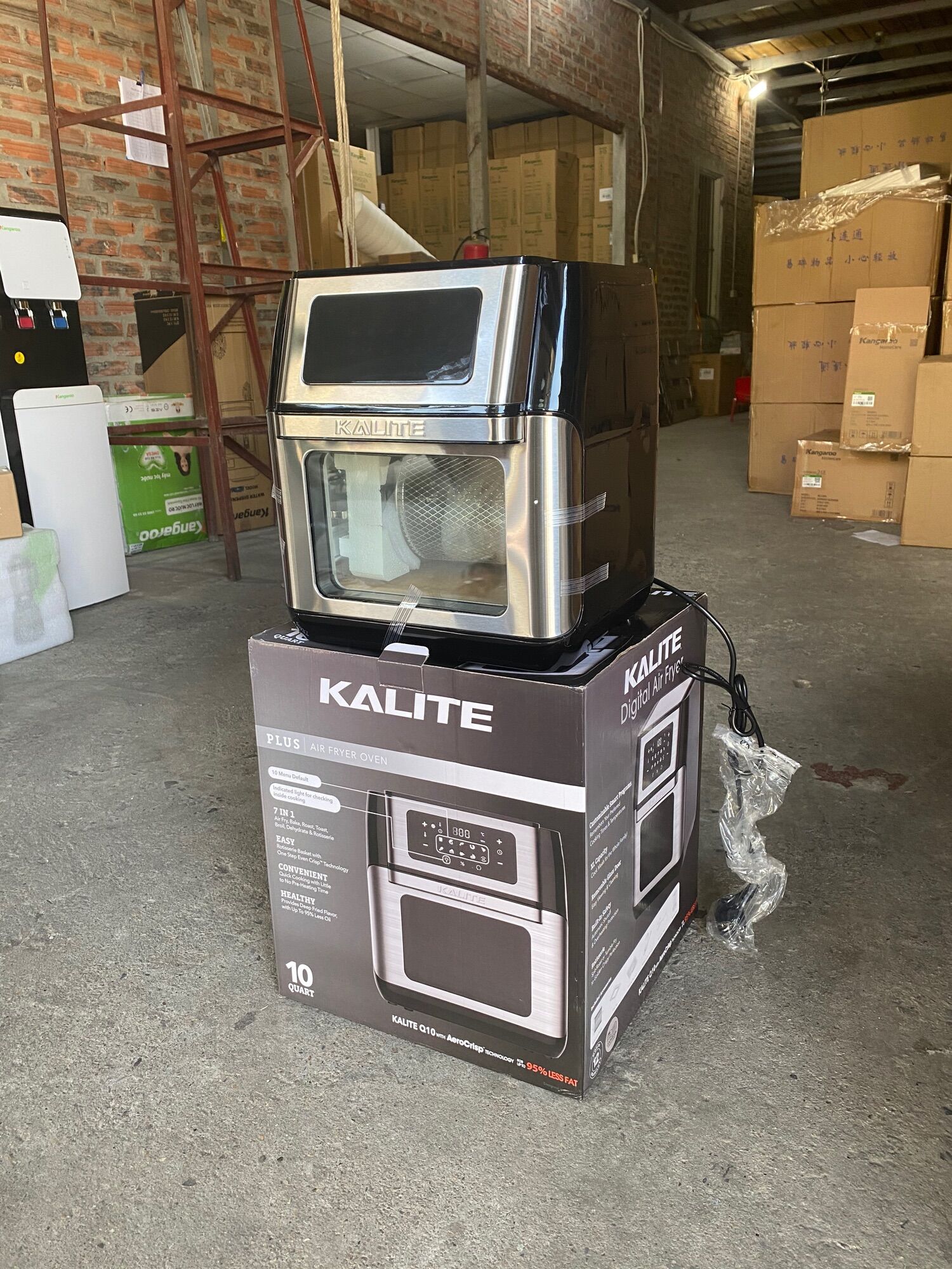 NỒI CHIÊN KHÔNG DẦU KALITE Q10