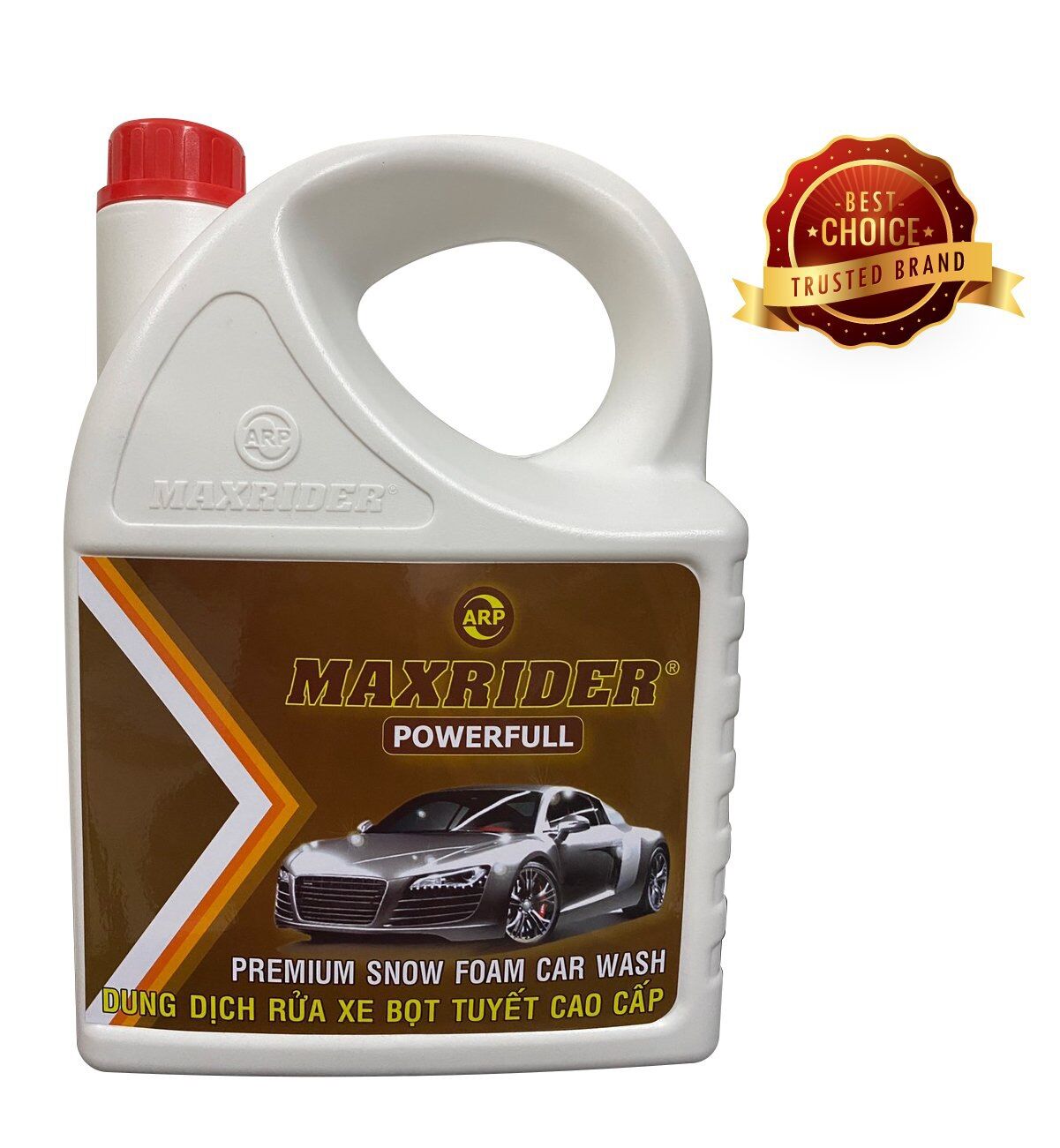💯DUNG DỊCH RỬA XE BỌT TUYẾT CAO CẤP - MAXRIDER POWERFULL (5 Litres)