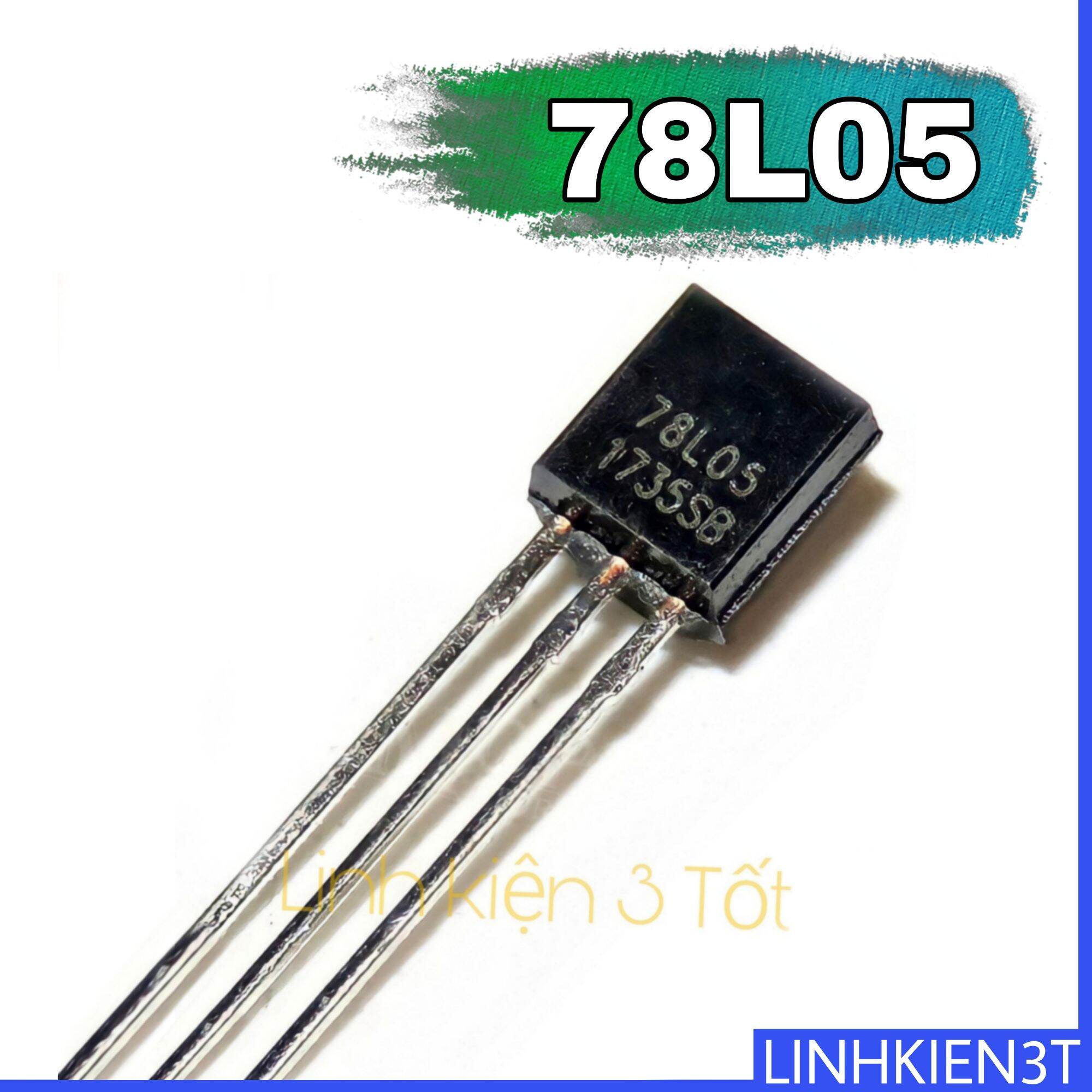 Ic nguồn ổn áp 78l05 7805 to-92 chính hãng