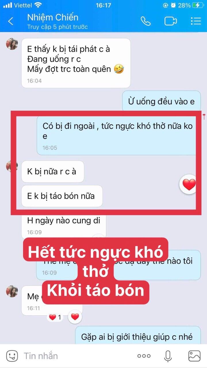 Thảo mộc dạ dày dùng 12 ngày