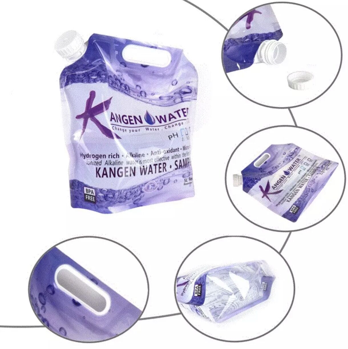Túi đựng nước Kangen 5 lít