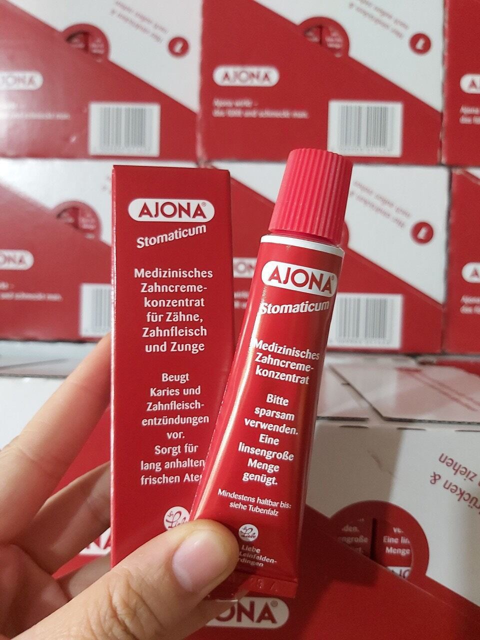 Kem đánh răng Ajona 25g Đức