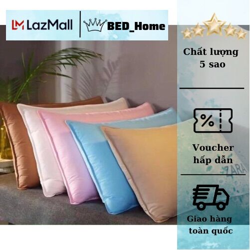 Ruột gối lông vũ - combo 2 gối zara home nhập khẩu 50x70cm - 2kg chất liệu bông cao cấp co giãn và đàn hồi cao . thấm hút mồ hôi , êm & mềm