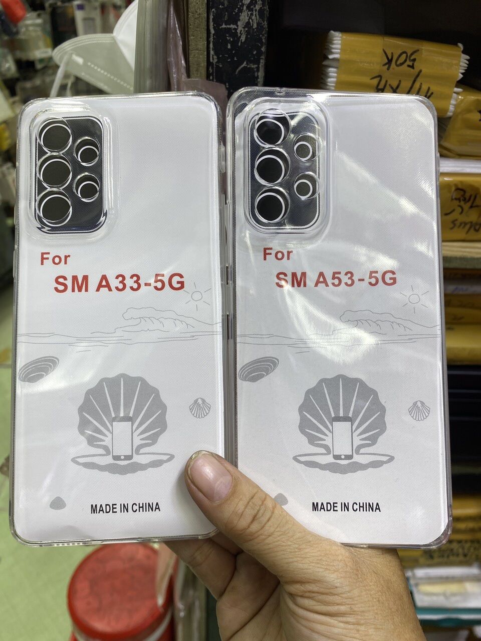 Ốp samsung a33 5g ; a53 5g dẻo trong bảo vệ camera