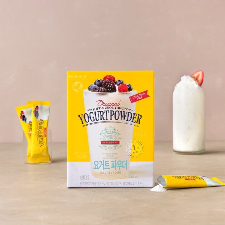 Bột Sữa Chua Yogurt Pha Sẵn No Brand (Hộp 20 Gói)