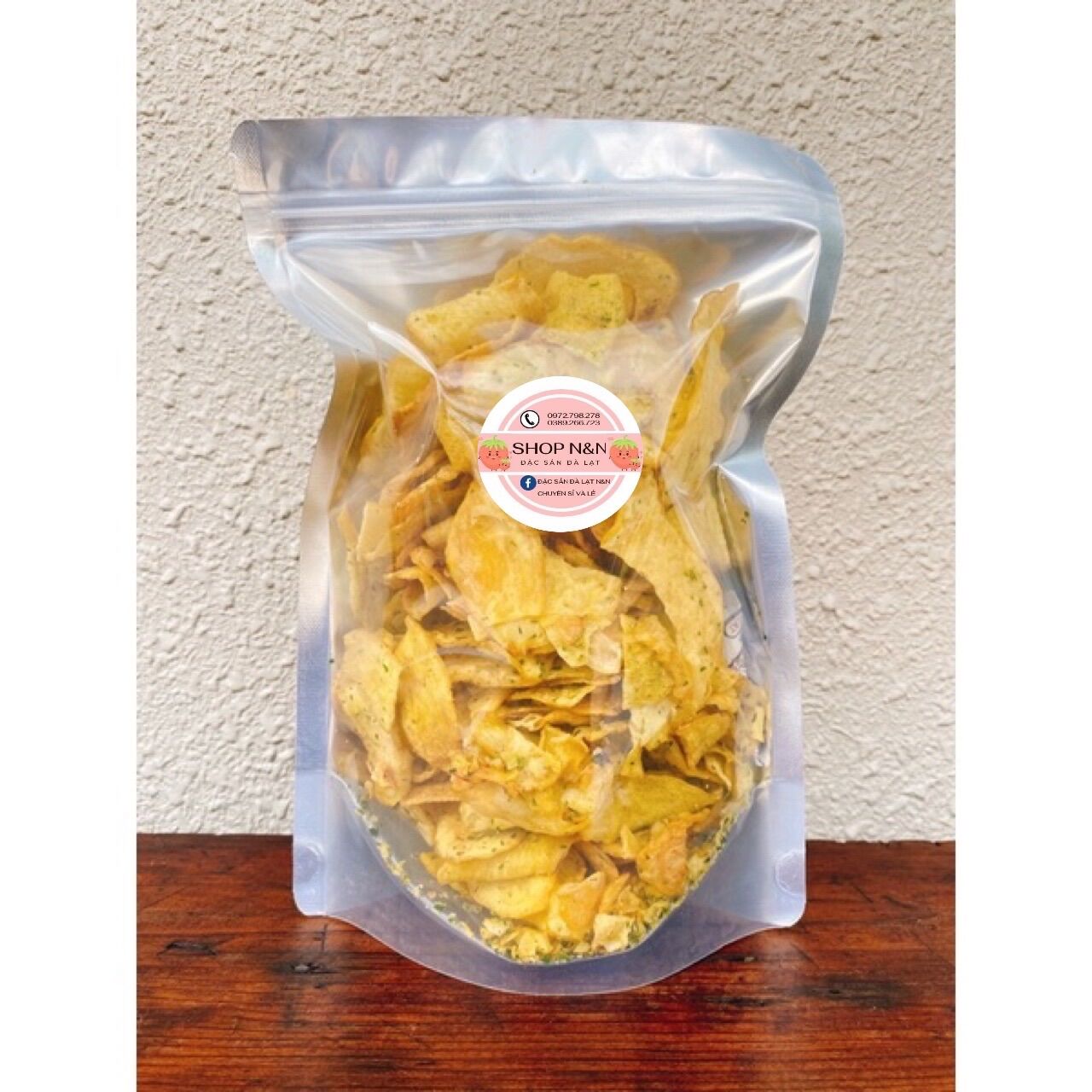 Khoai lang sấy mắm hành