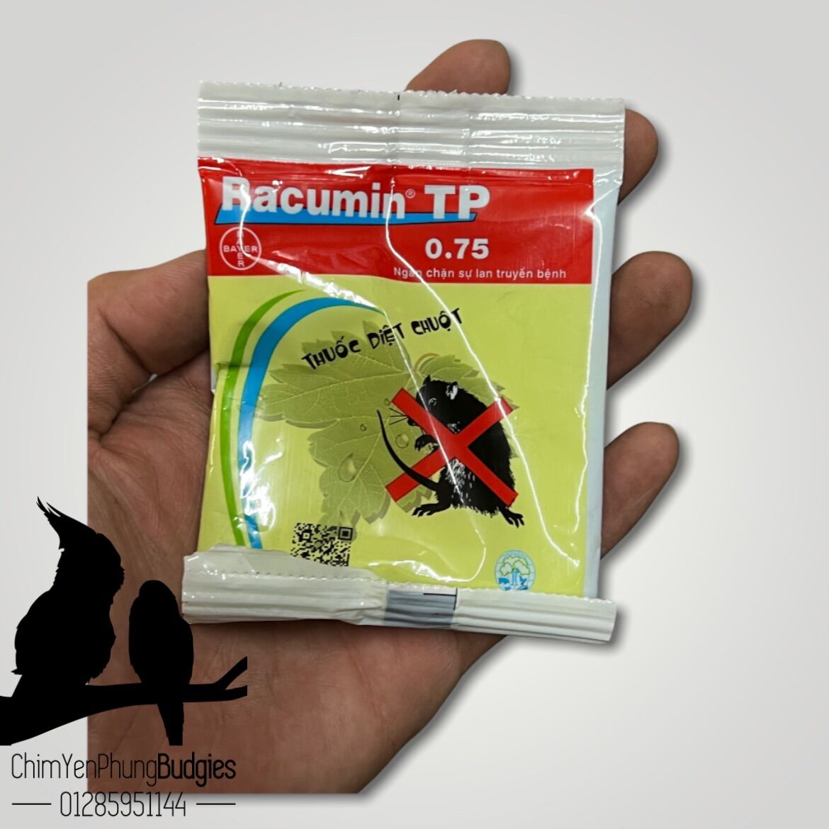 Diệt chuột thông minh Racumin 0.75 TP Bayer 20gr.