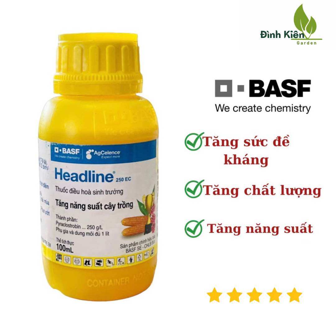 Thuốc điều hoà sinh trưởng cây trồng headline 250ec . basf - đức
