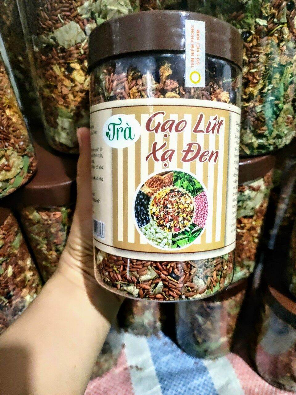 1 Ký Trà Gạo LứT Xạ Đen