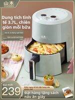 SHENBEN | Máy Chiên Không Dầu Đa Năng Dung Lượng Lớn Dùng Tại Nhà