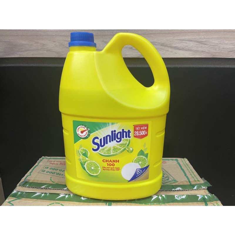 Nước rửa chén hương chanh can 3.6kg(1/c)