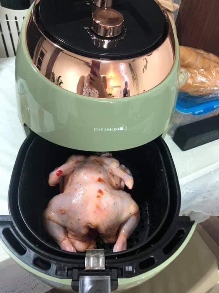 nồi chiên không dầu Casamom hàn quốc