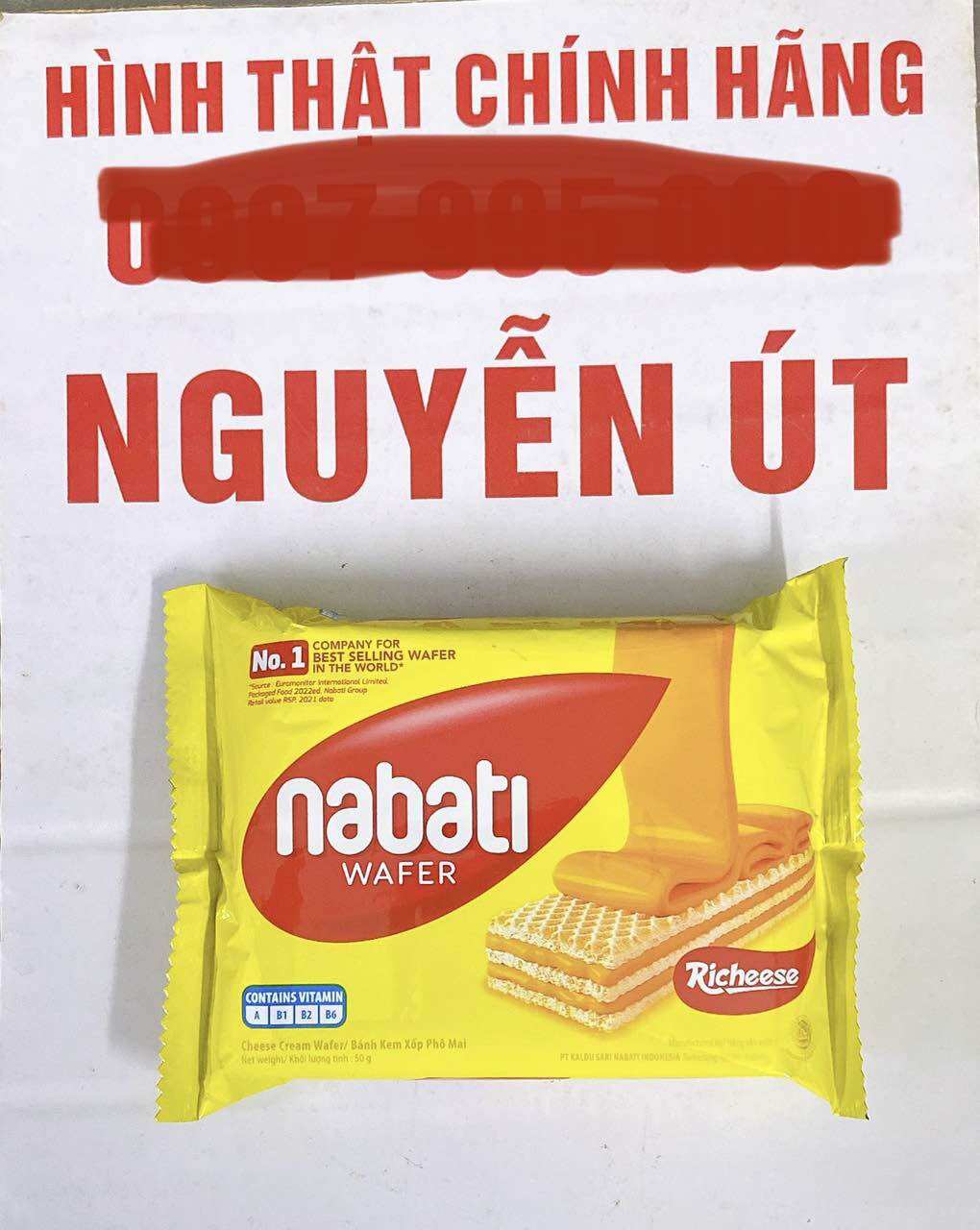 Bánh nabati gói 50g