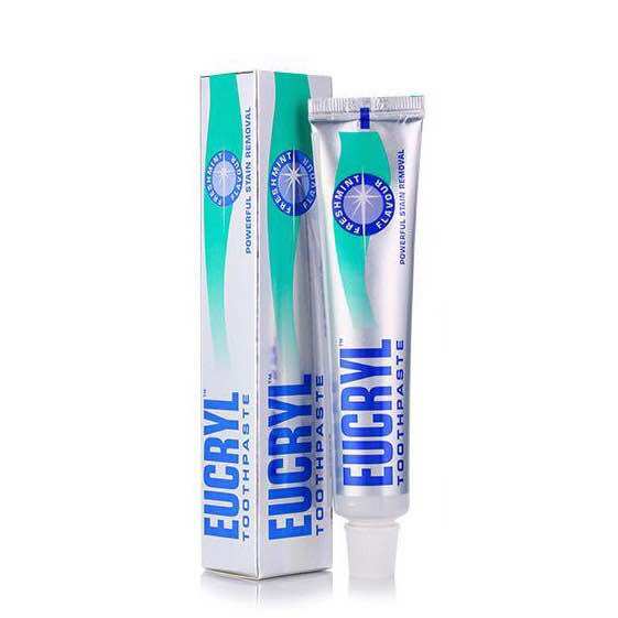 Combo Kem Đánh Răng Và Bột Làm Trắng Răng Eucryl Toothpowder 62gr
