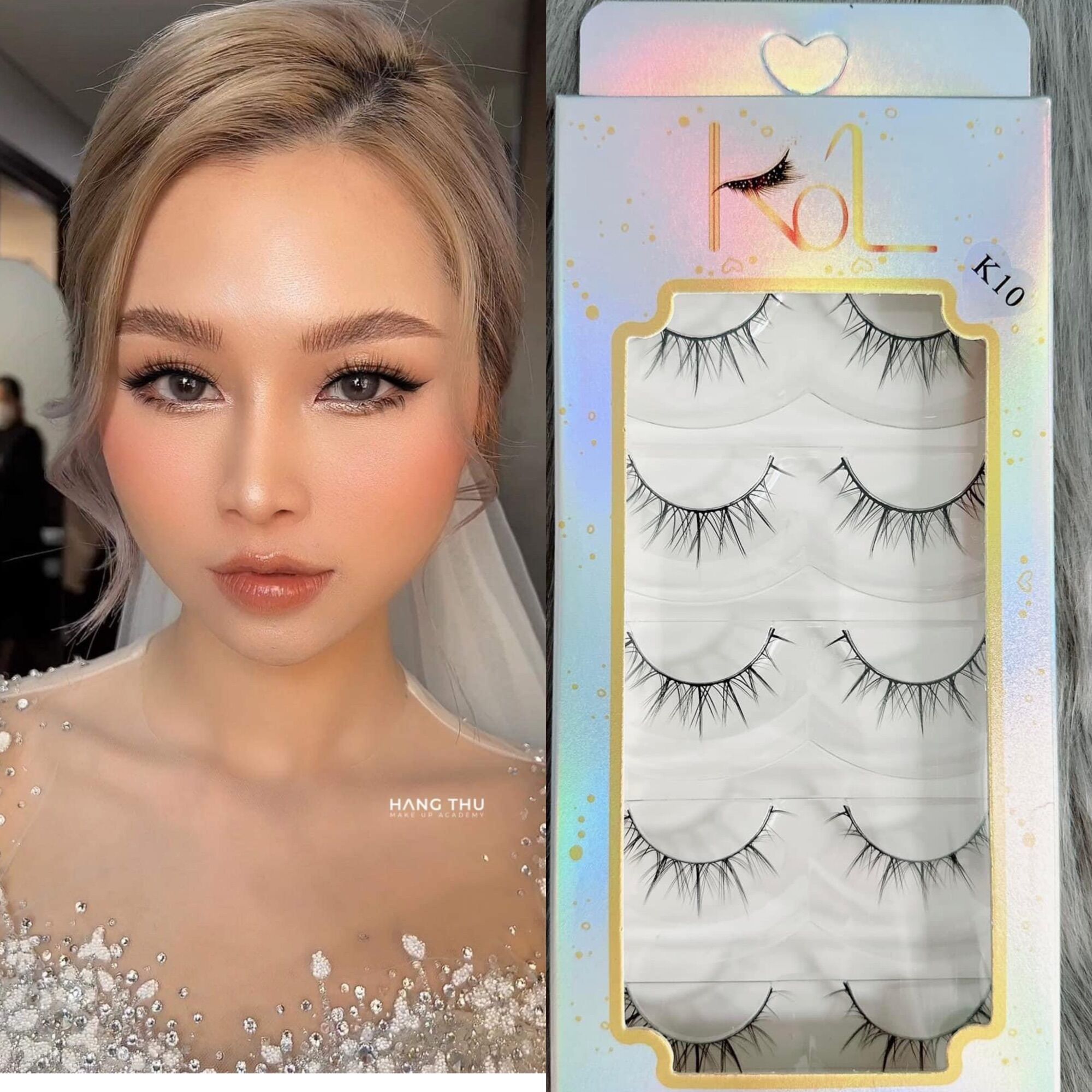 Mi giả kol k10