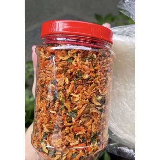 Muối tôm hành phi 200gr siêu ngon