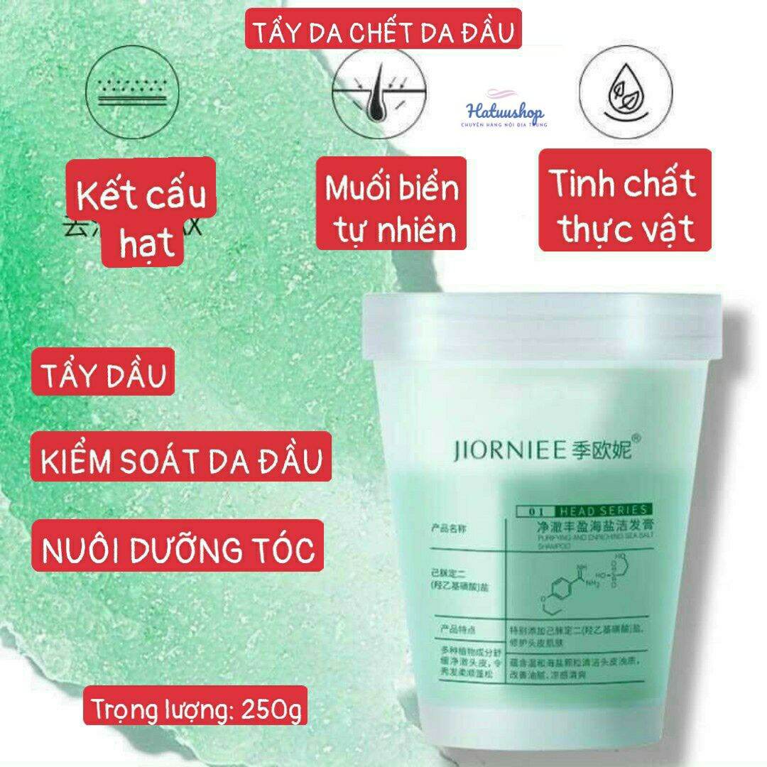 Tẩy da chết da đầu giúp làm sạch gàu, giúp tóc bồng bềnh và sạch
