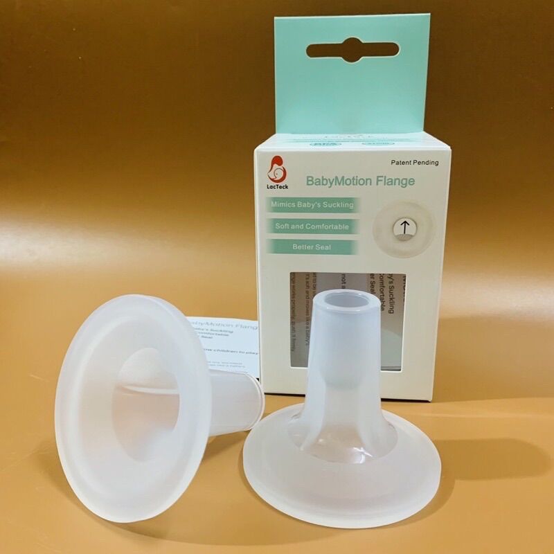 Phễu hút sữa lacteck baby motion[CHÍNH HÃNG][1 hộp 2 phễu New]