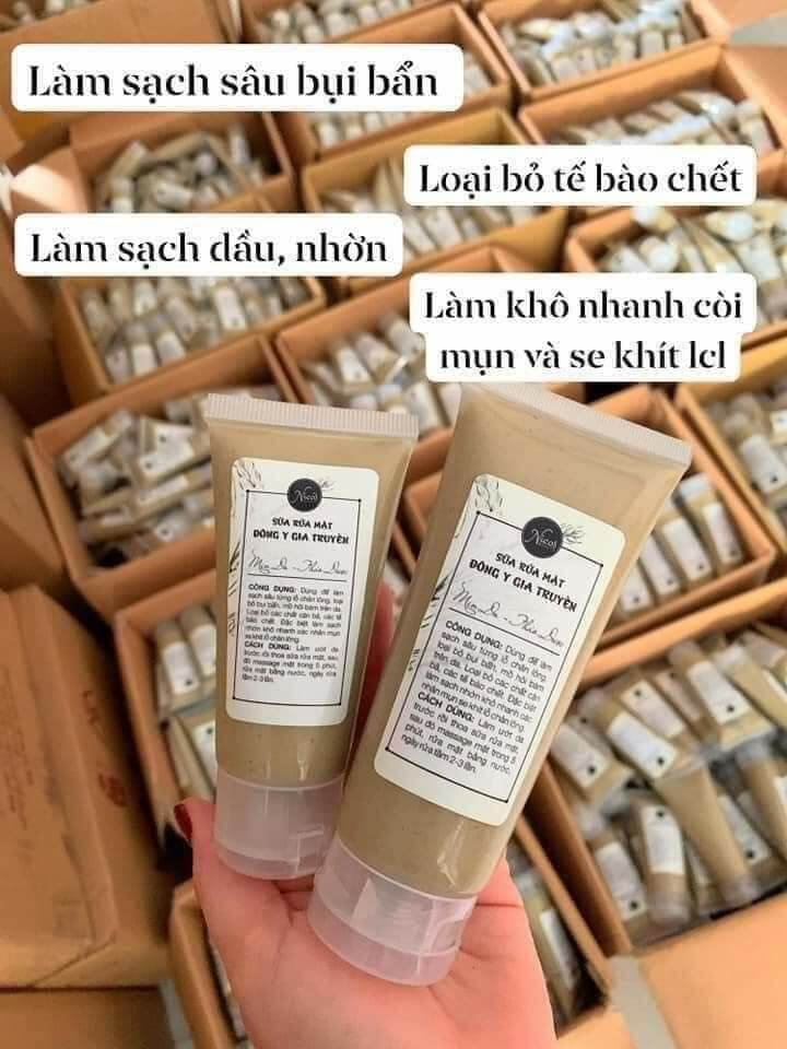 Sữa rửa mặt đông y gia truyền tuýp 50ml