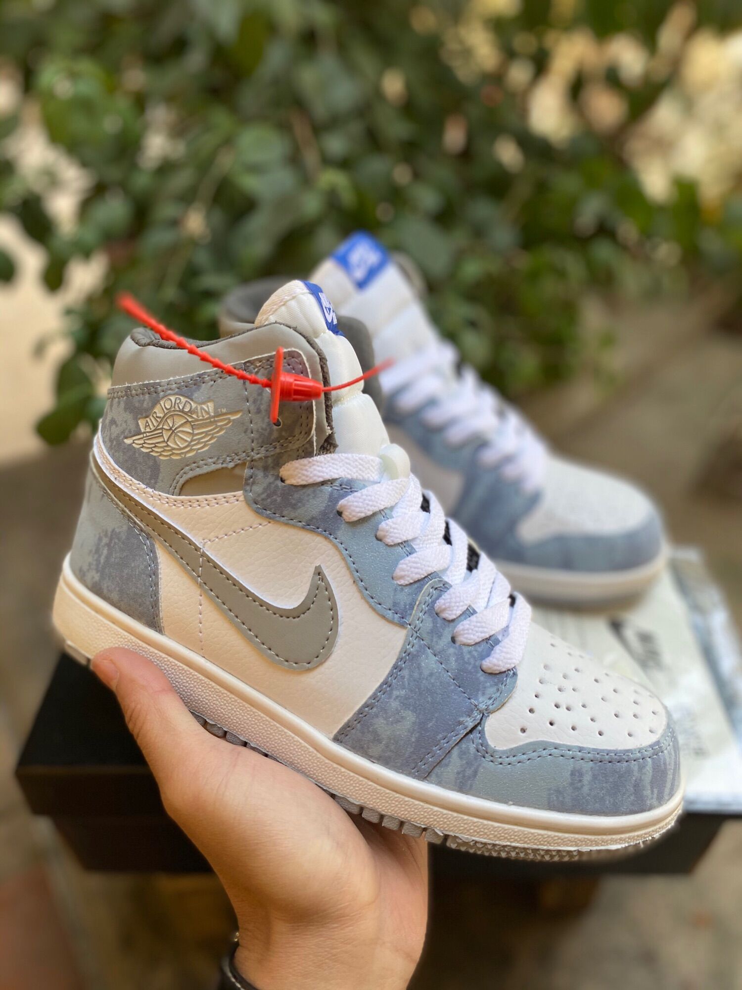 Giày sneaker bóng rổ JODAN cổ cao full box-bill
