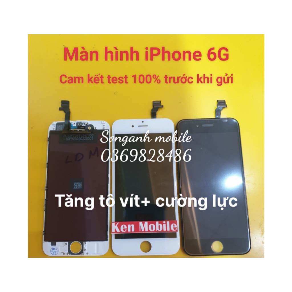 Màn hình nguyên bộ tương thích cho ip6g / ip 6g, loại linh kiện