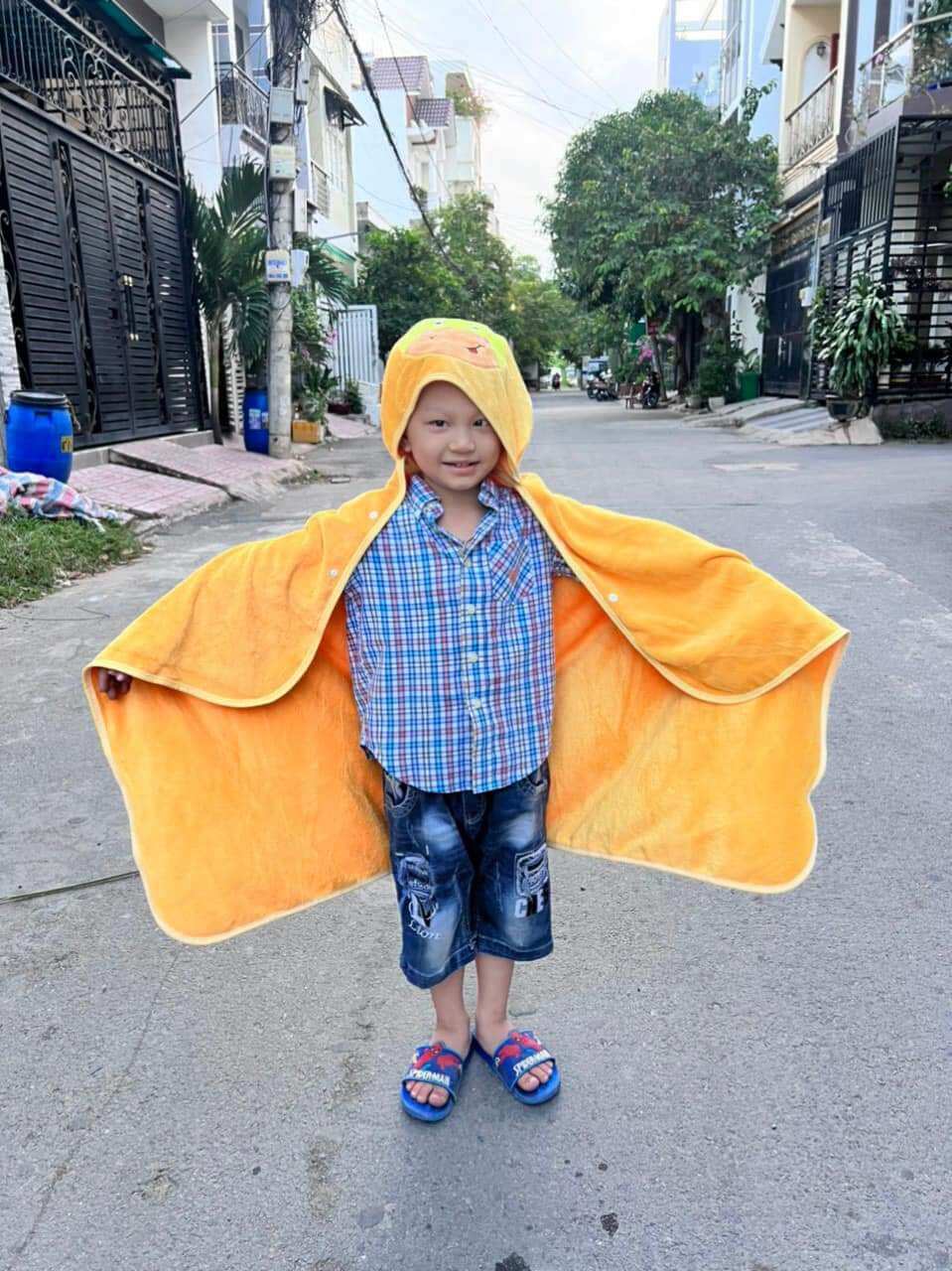 khăn ủ quấn bé quà từ sữa