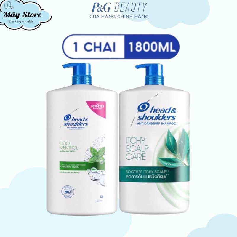 Dầu gội Head&Shoulders chai 1800ml