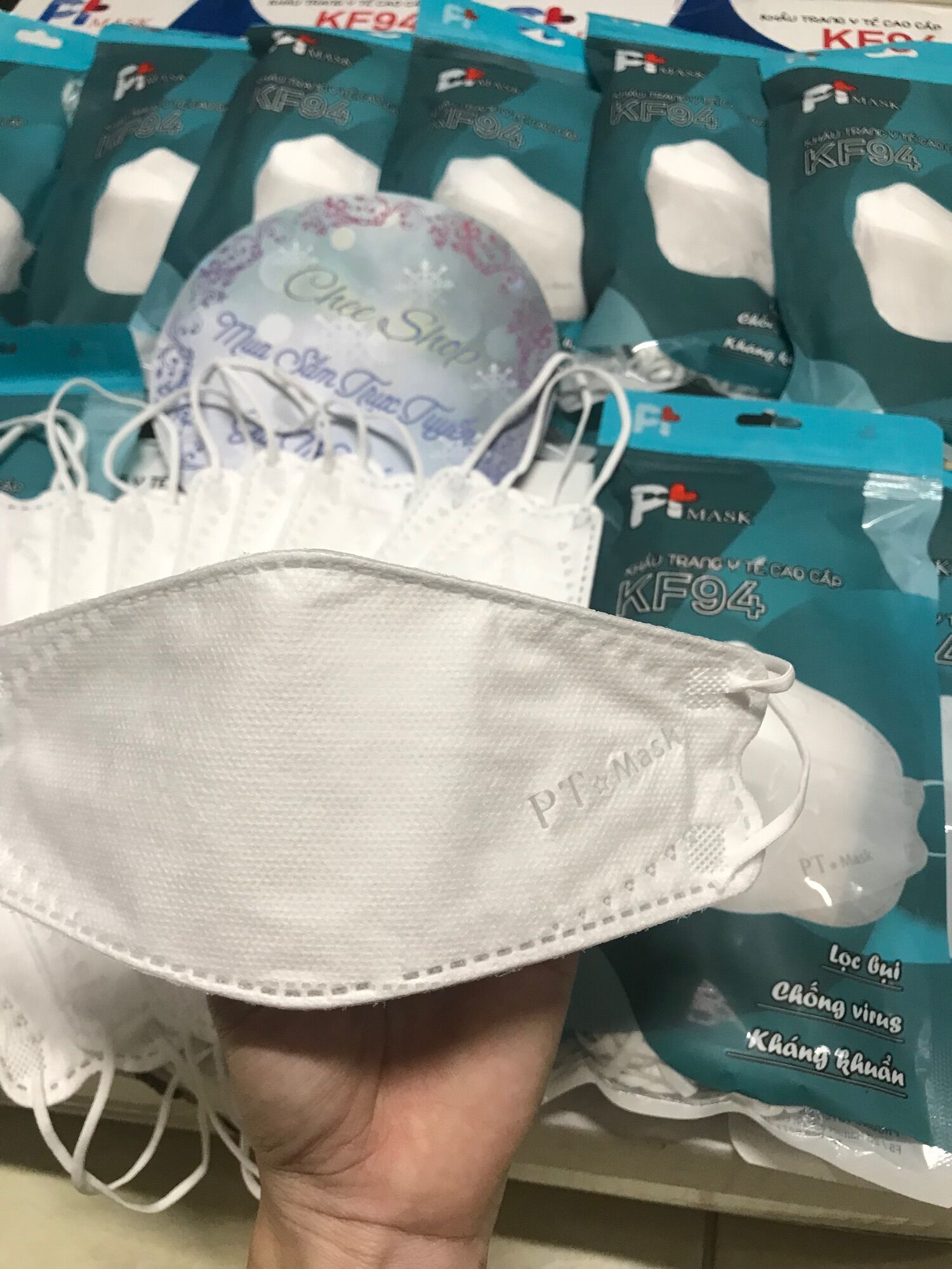 10 Cái Khẩu Trang KF94 PT Mask ( 1 Bịch 10 Cái )