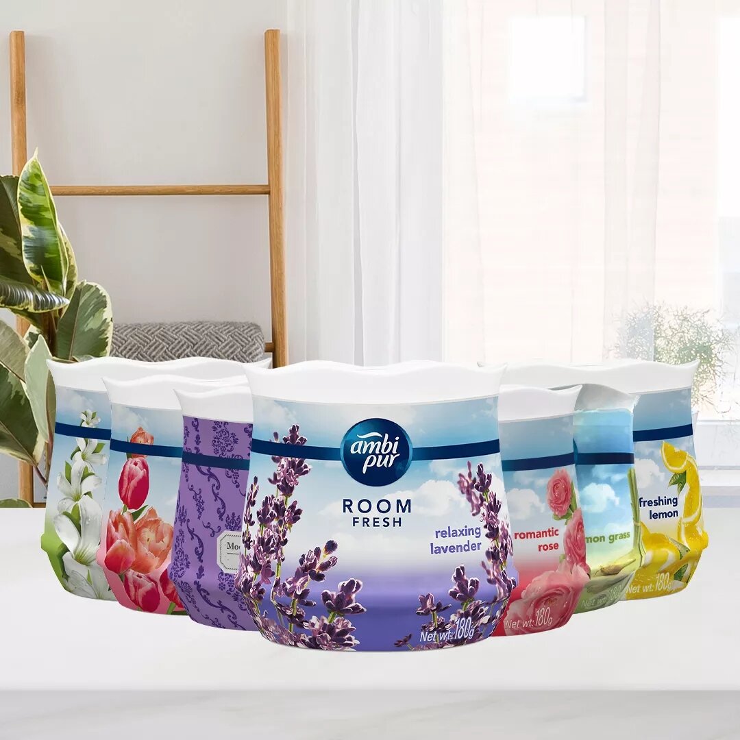 Sáp thơm Ambi Pur hương Hoa Hồng/hương Oải hương 180g