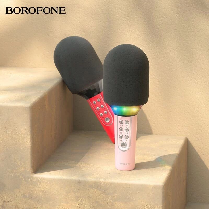 Mic hát karaoke BFK2 kèm loa ngoài .