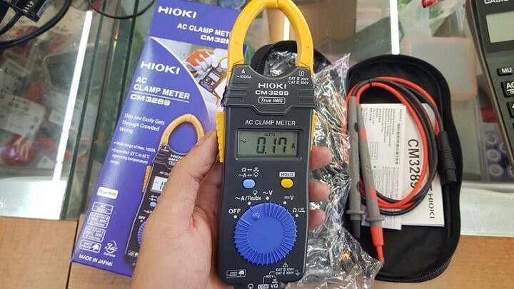 Ampe kìm đo dòng AC Hioki CM-3289 (1000A True RMS)