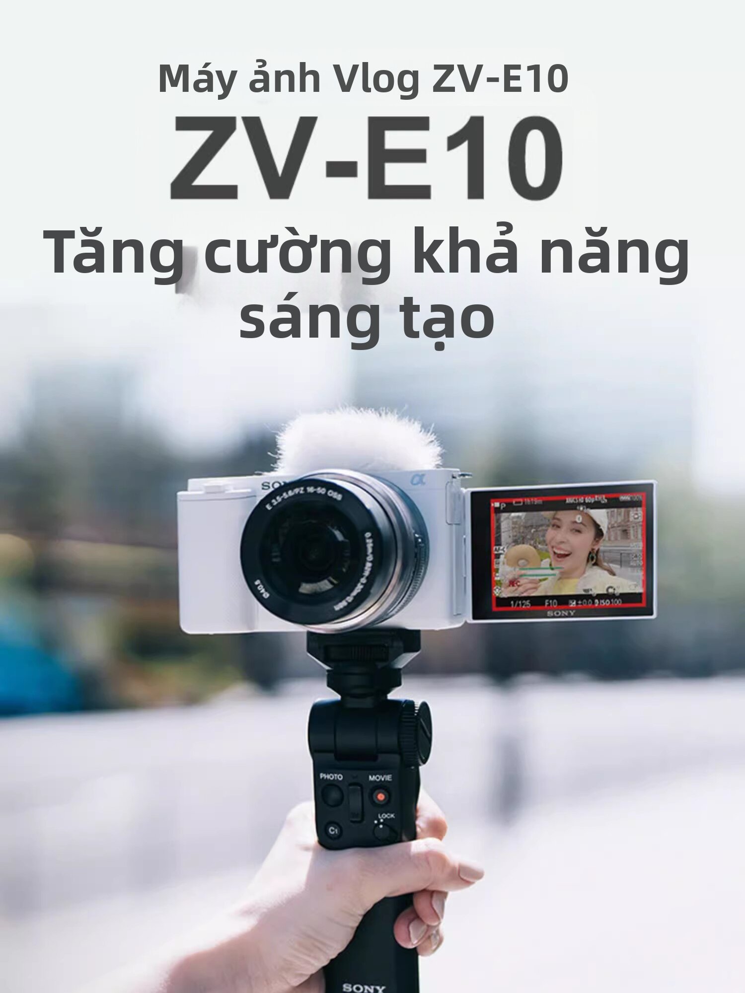 Sony | High Definition Selfie and Vlogging Digital Camera Giá 25,542,000 Đồng*Miễn phí vận chuyển