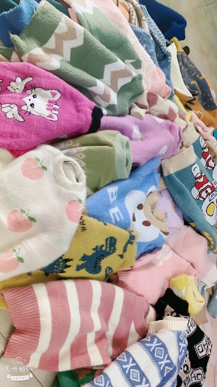 (mẫu ngẫu nhiên) áo Len bé trai bé gái