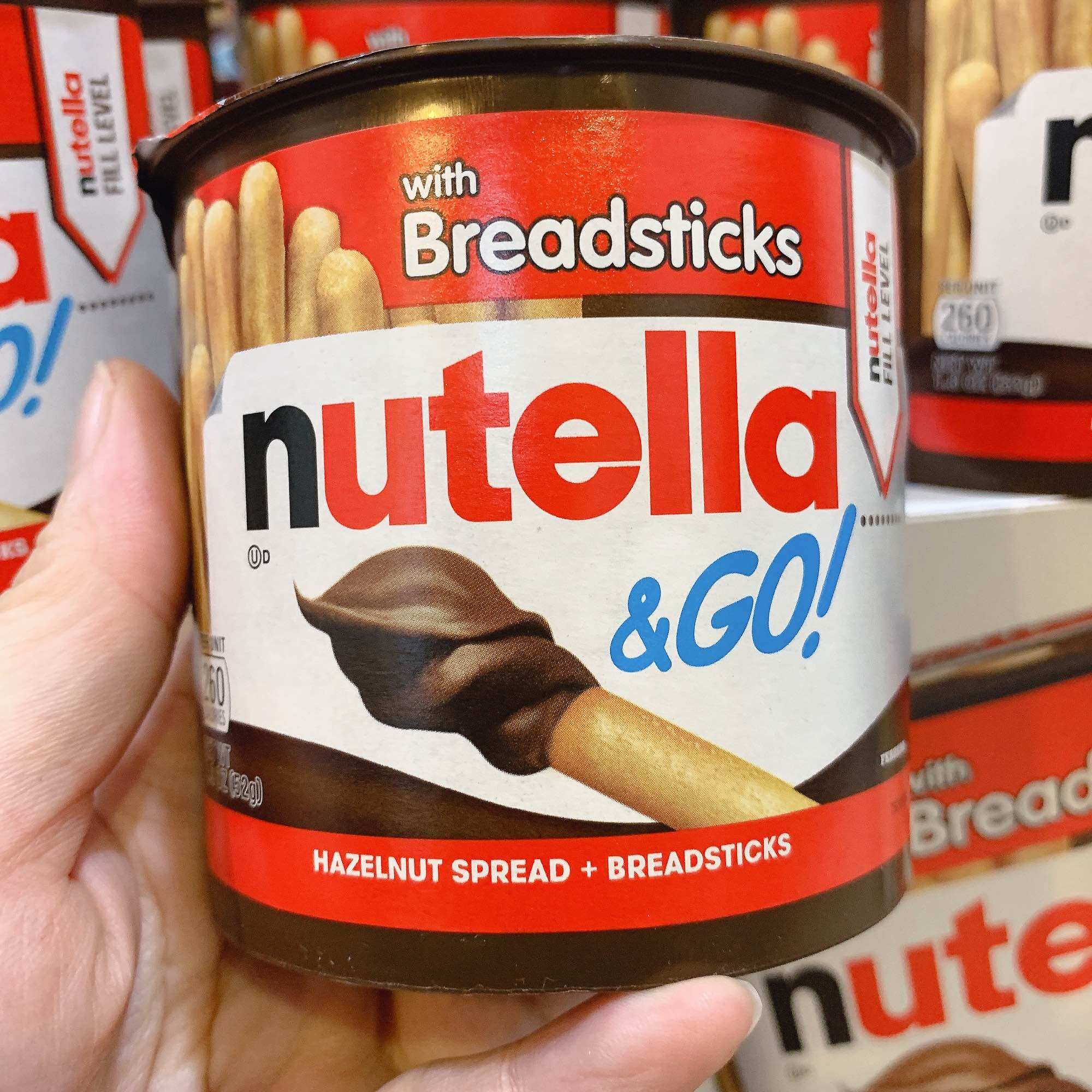 Combo of 4 Boxes of Chocolate Nutella Ferrero & Go 52g - Canada