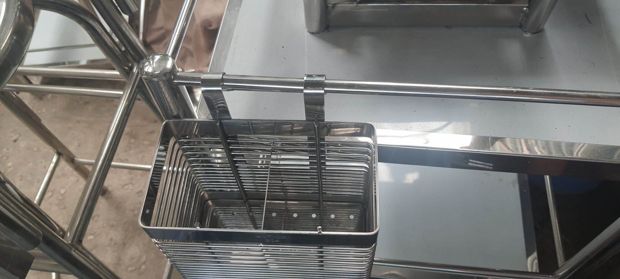 Ống đũa đôi 2 ngăn inox 304 , hàng cao cấp