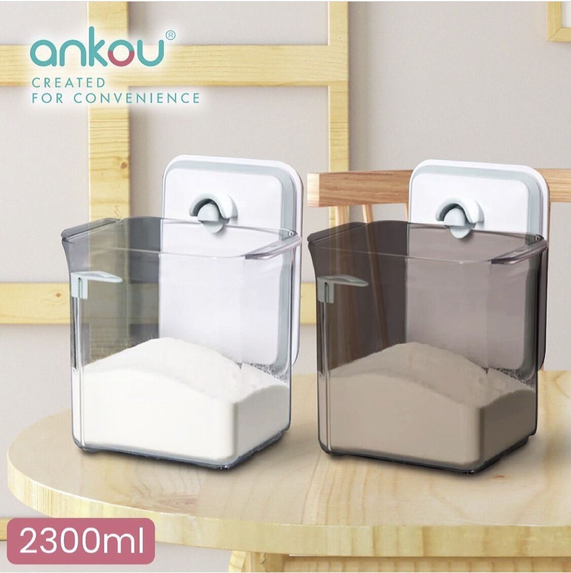 Hộp trữ sữa bột Ankou 2,3L