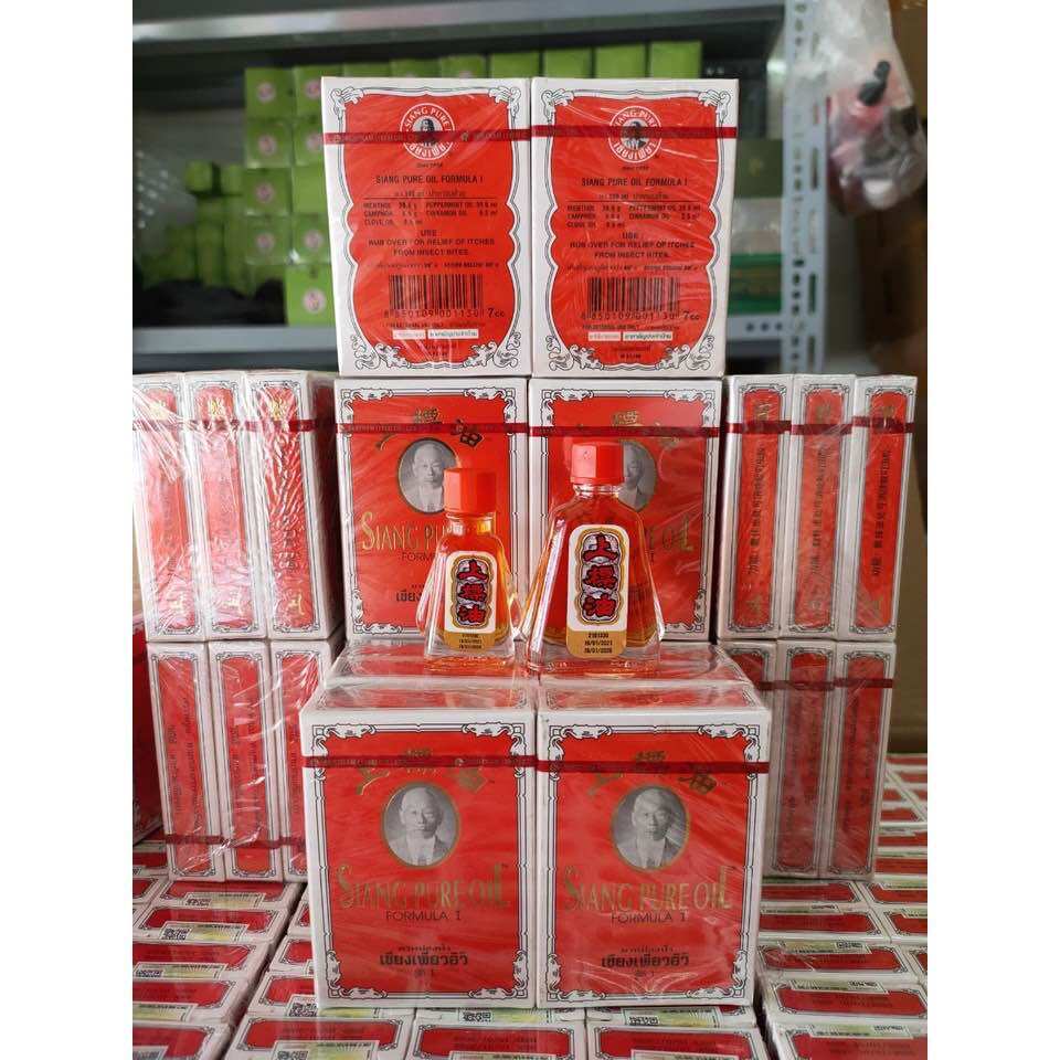 Dầu gió Ông già Siang Pure Thái Lan (7ml)