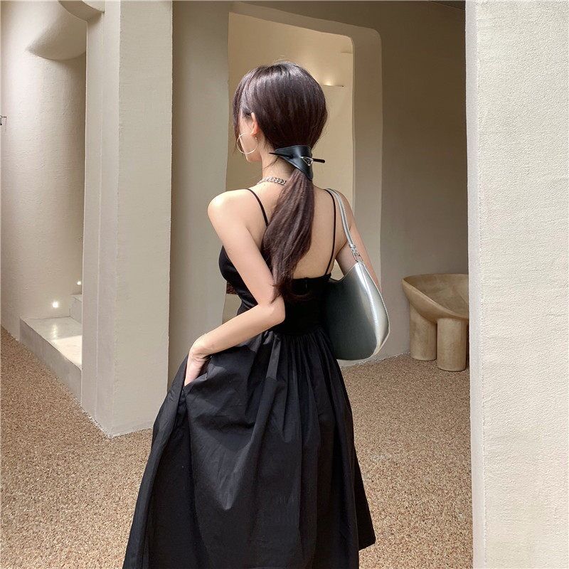Đầm body 2 dây có mút ngực tôn dáng che khuyết điểm