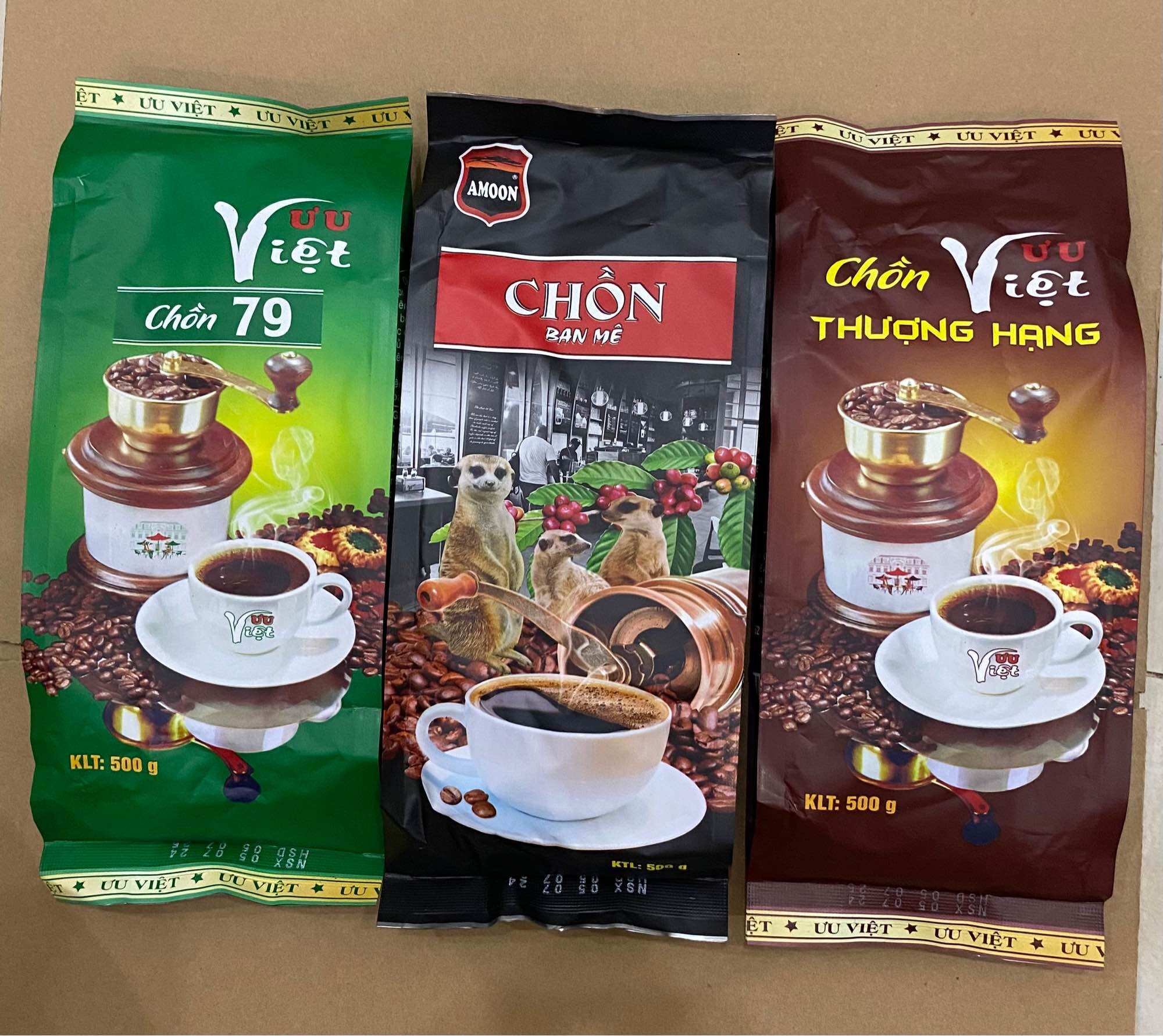 Combo 3 gói cà phê hương chồn pha phin gu truyền thống