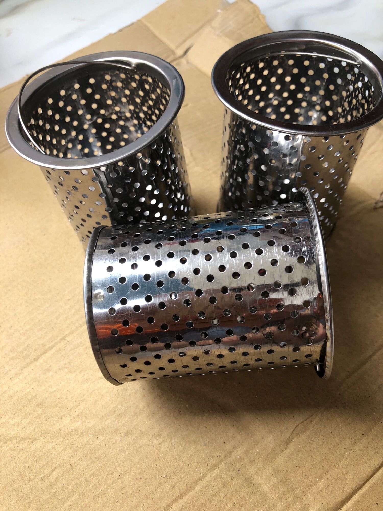 Giỏ lọc rác inox bồn rửa chén-Nắp giỏ rác bồn rửa chén