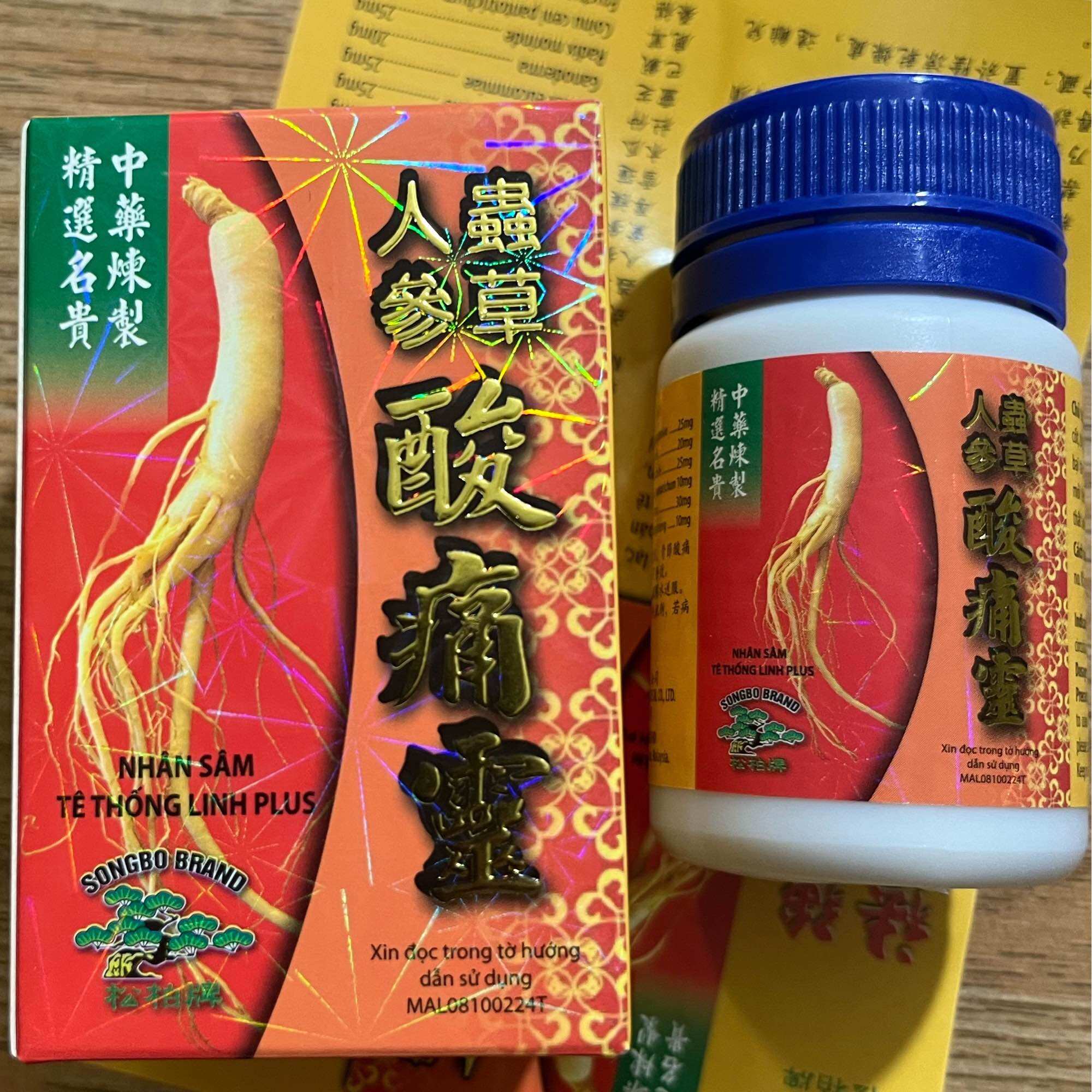 NHÂN SÂM TÊ THỐNG LINH PLUS