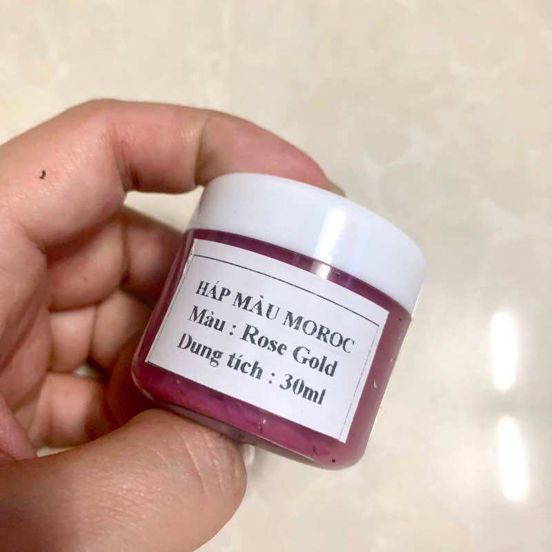 Mặt Nạ Dưỡng Bổ Sung Hạt Màu Rose Gold (màu vàng hồng) Moroccanoil Color Depositing Mask 200ml