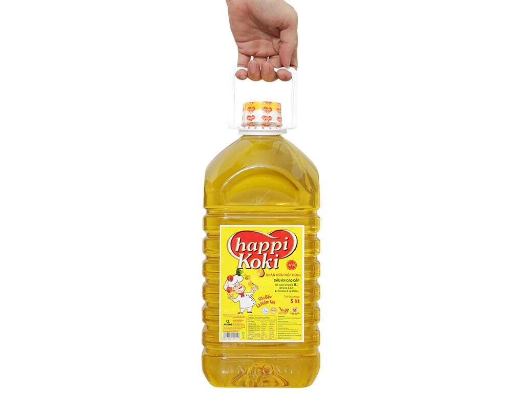 Dầu Ăn Happy Koki 5L