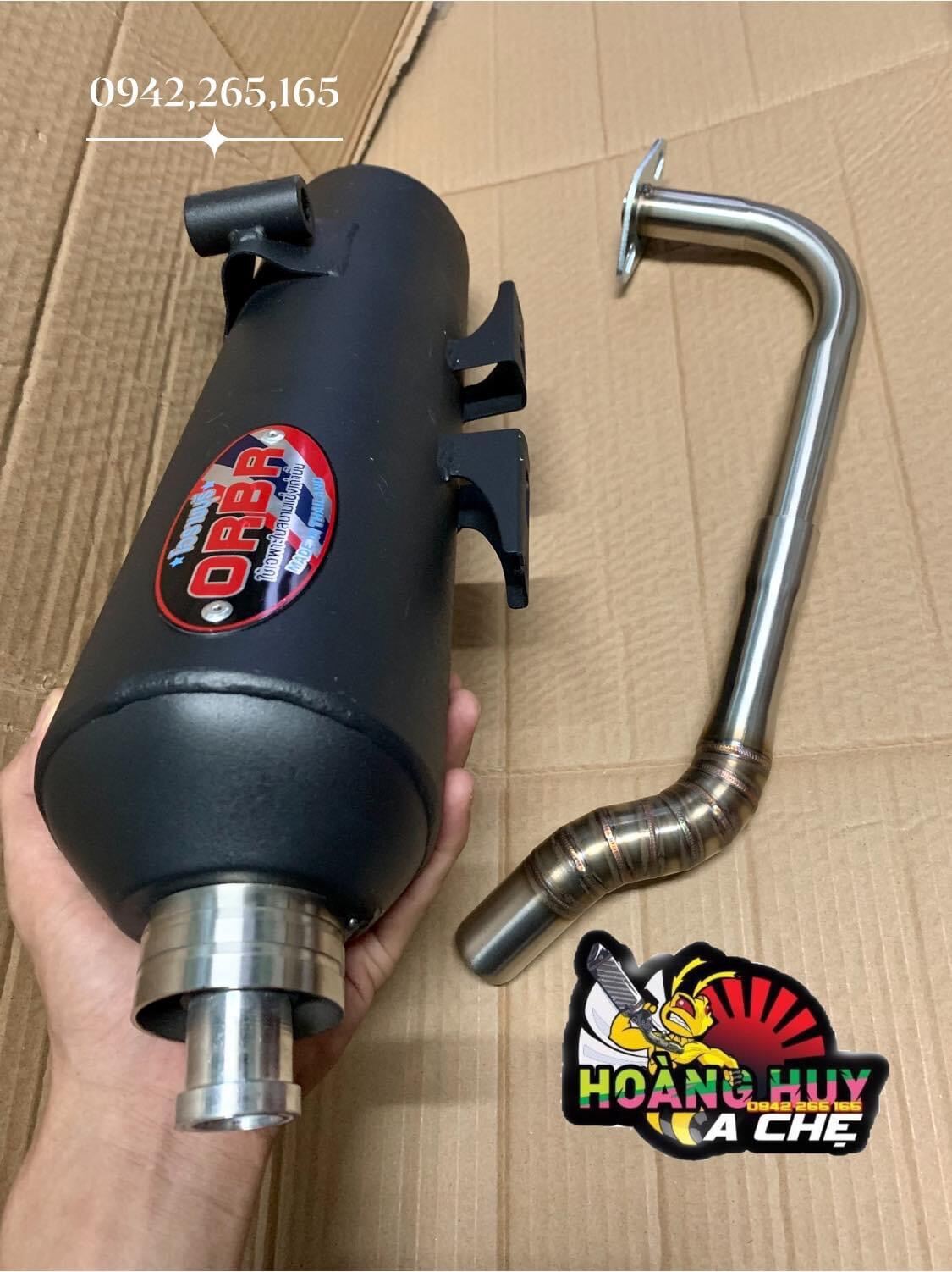 Pô ORBR Cổ Sâu Vario Click 2018 - 2020 Tặng Tiêu cnc