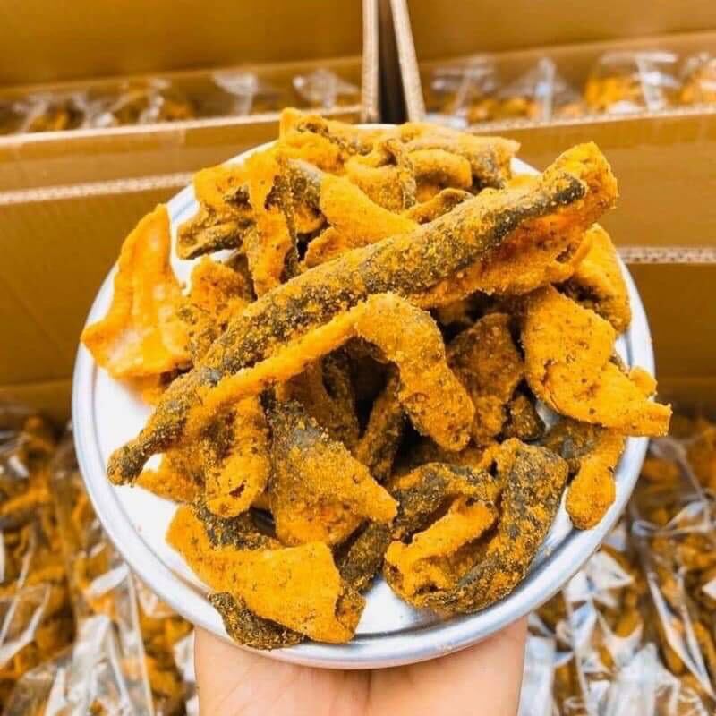da cá trứng muối túi zip 100g