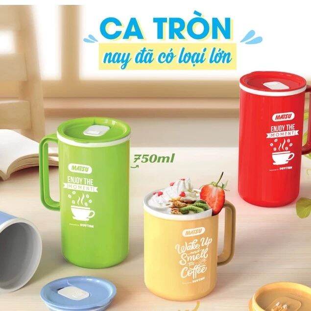 Matsu High-Quality Duy Tan Plastic Thermos Cup 750ml - 3