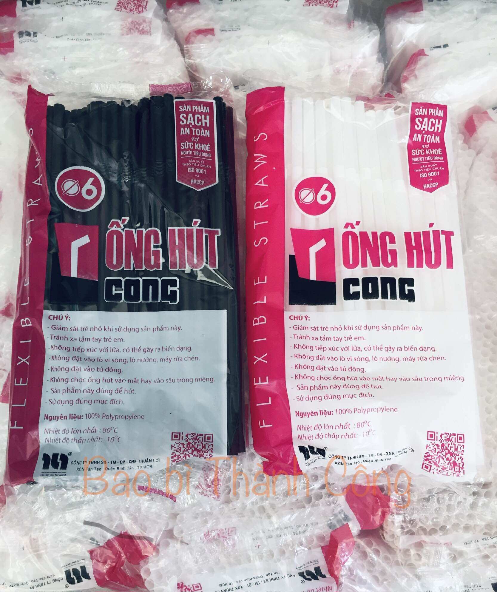 1 bịch ống hút cong, sản phẩm tốt nhất thị trường.