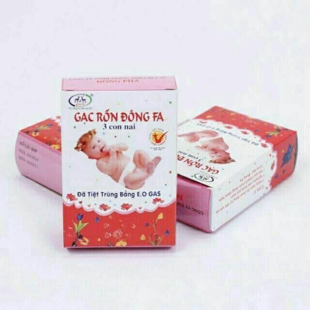 Combo 3 hộp băng rốn đông pha đã tiệt trùng