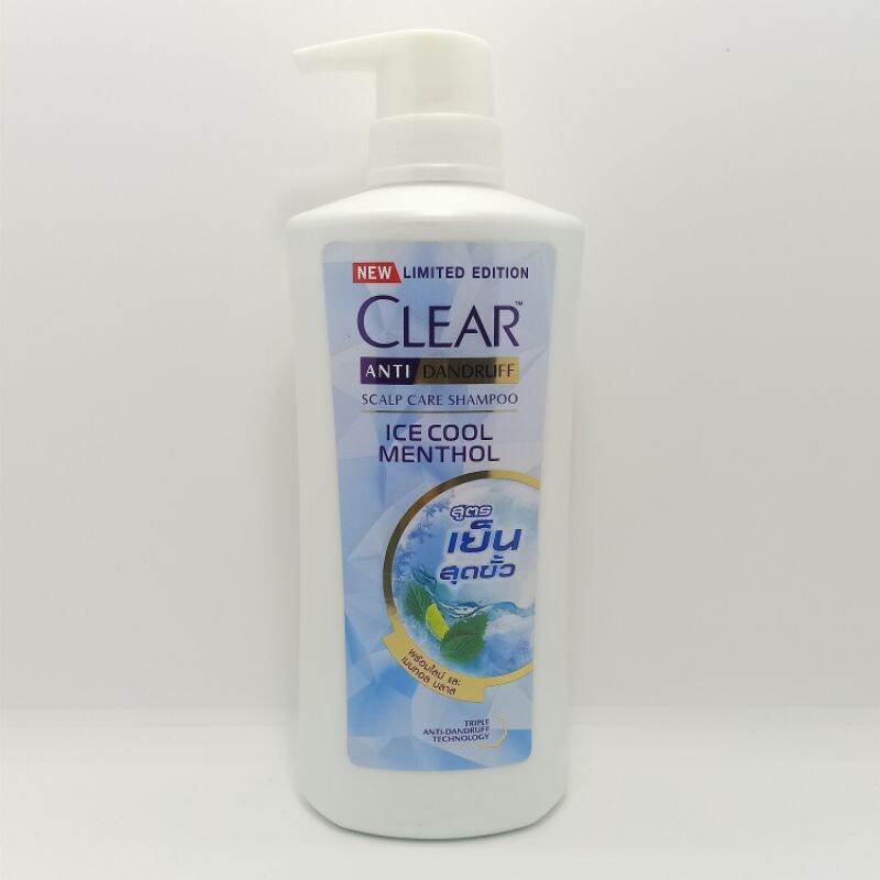 Dầu gội đầu clear bạc hà 480g