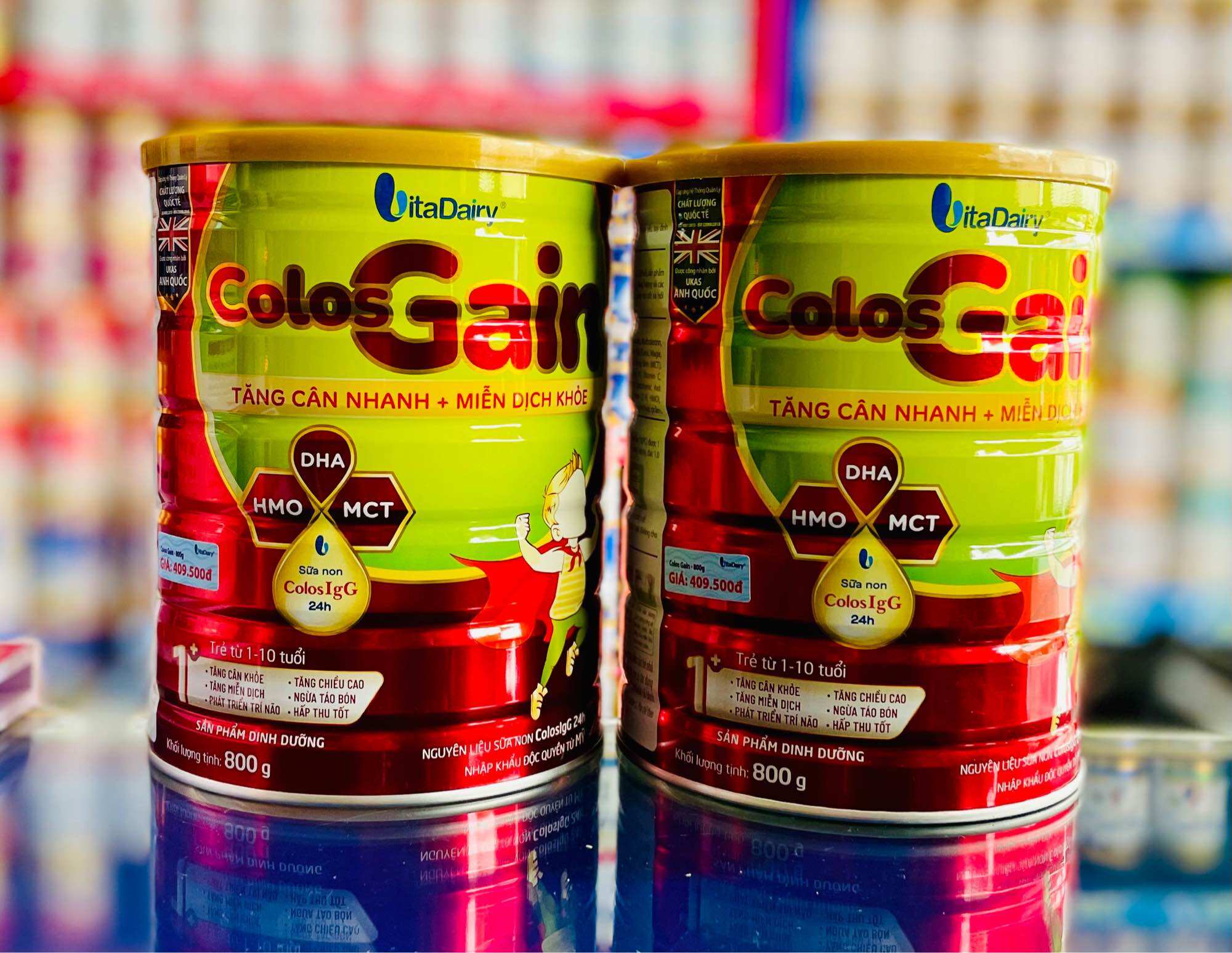 [Date 2025] Sữa Colos Gain Vitadairy 1+ 800g